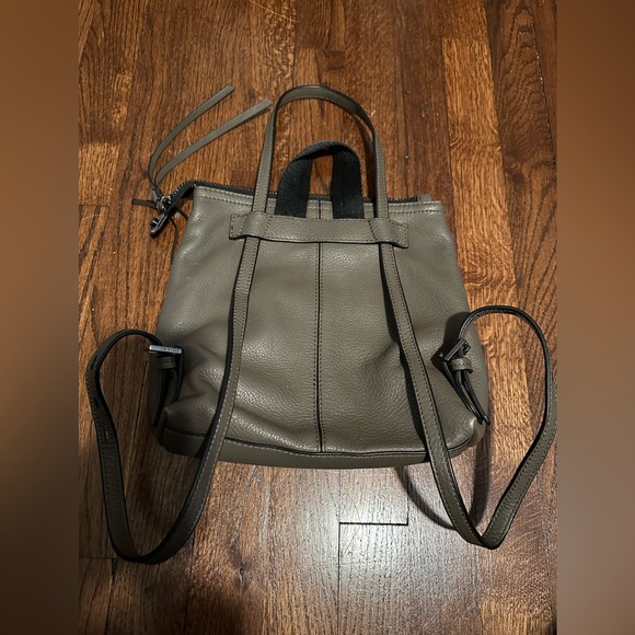 Botkier Noho Gray Leather Backpack - Picture 9 of 10
